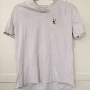 Psycho Bunny Cream V-neck